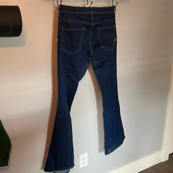 Barely worn MOTHER DENIM Curfew Bell Bottom - Picture 1 of 6